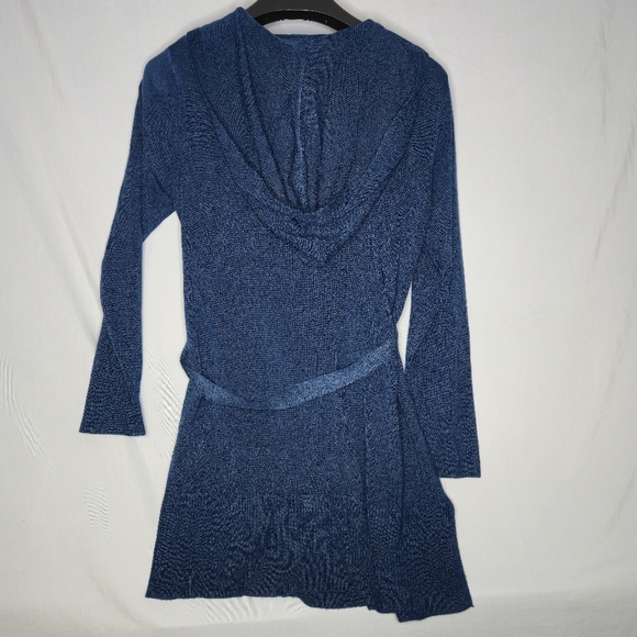 NWT Carol Rose Navy Cardigan With Belt Size XL - Picture 2 of 7